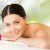 Woman massage with flower